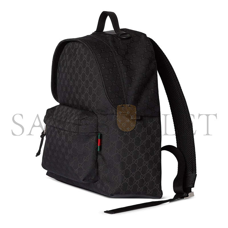GUCCI MEDIUM GG BACKPACK WITH WEB 824624 (42*36*21cm) GUCCI MEDIUM GG BACKPACK WITH WEB 824624 (42*36*21cm)